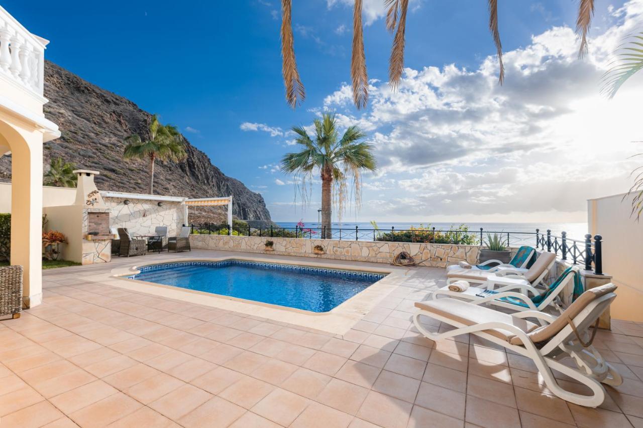 Villa Faya On The First Ocean Line With New Heated Pool Los Cristianos  Eksteriør bilde