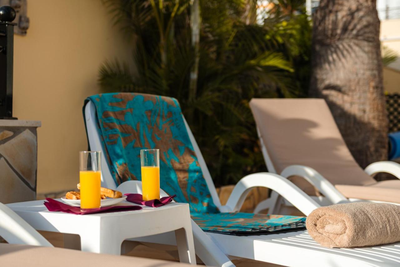 Villa Faya On The First Ocean Line With New Heated Pool Los Cristianos  Eksteriør bilde