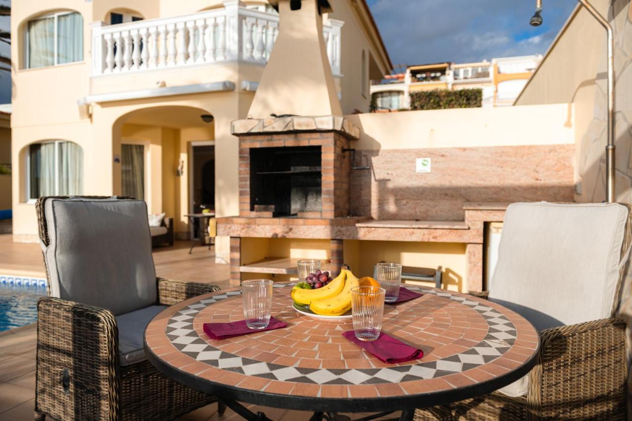 Villa Faya On The First Ocean Line With New Heated Pool Los Cristianos  Eksteriør bilde